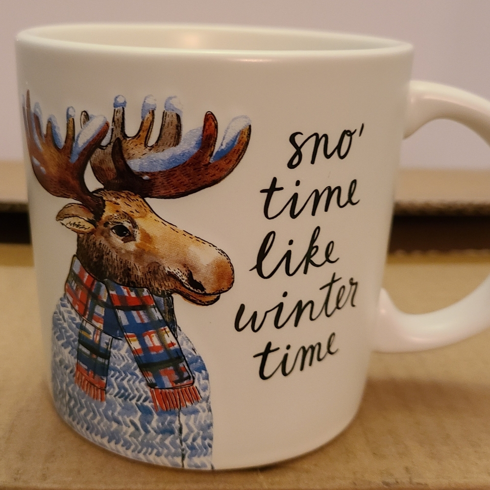 6 Indigo books moose coffee mugs